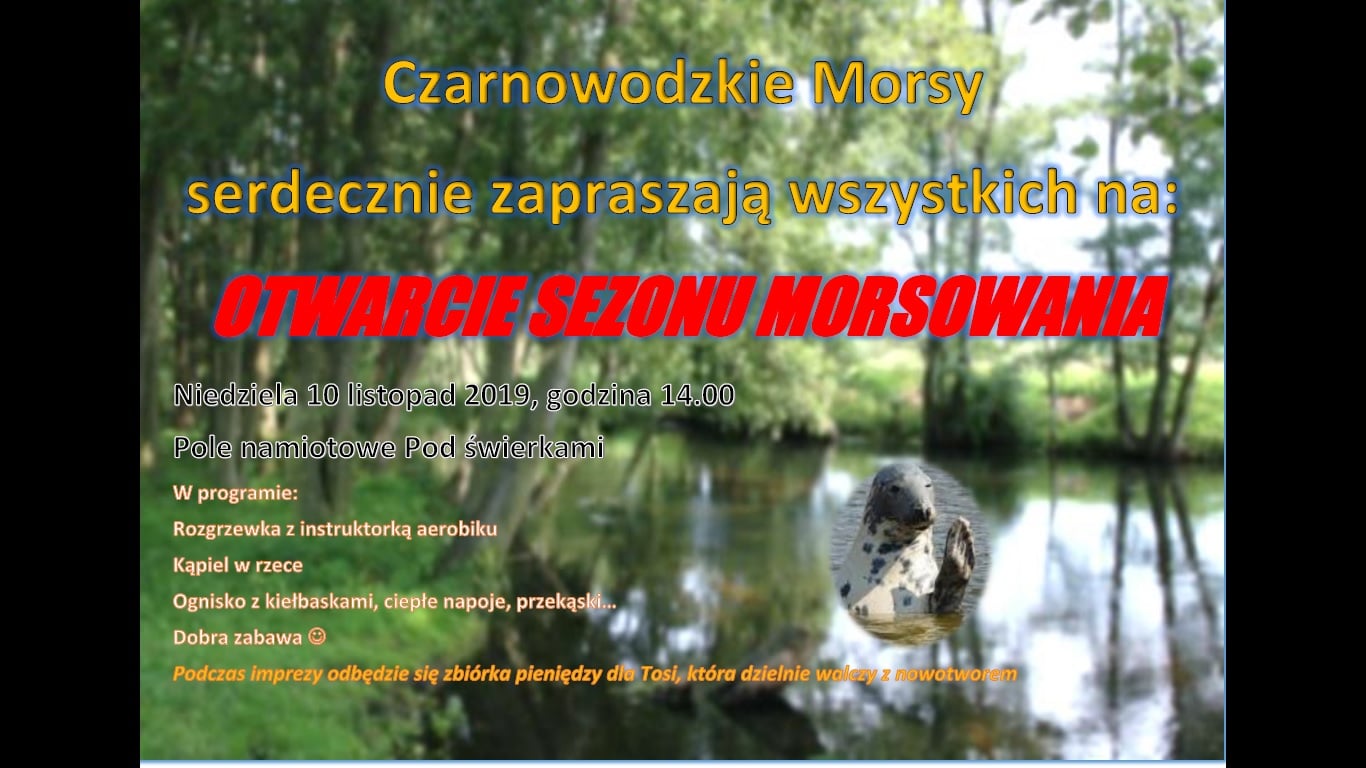 Otwarcie sezonu morsowania 10 11 2019